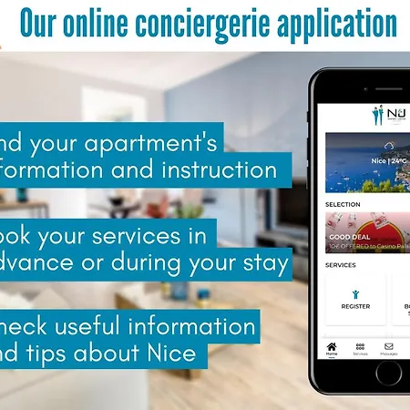 Nestor&jeeves - Le France Terrasse - - Very Close Sea Apartment *